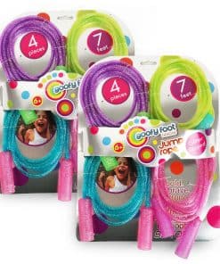 Set de Cuerdas para Saltar Glitter Goofy Foot Kids - 8