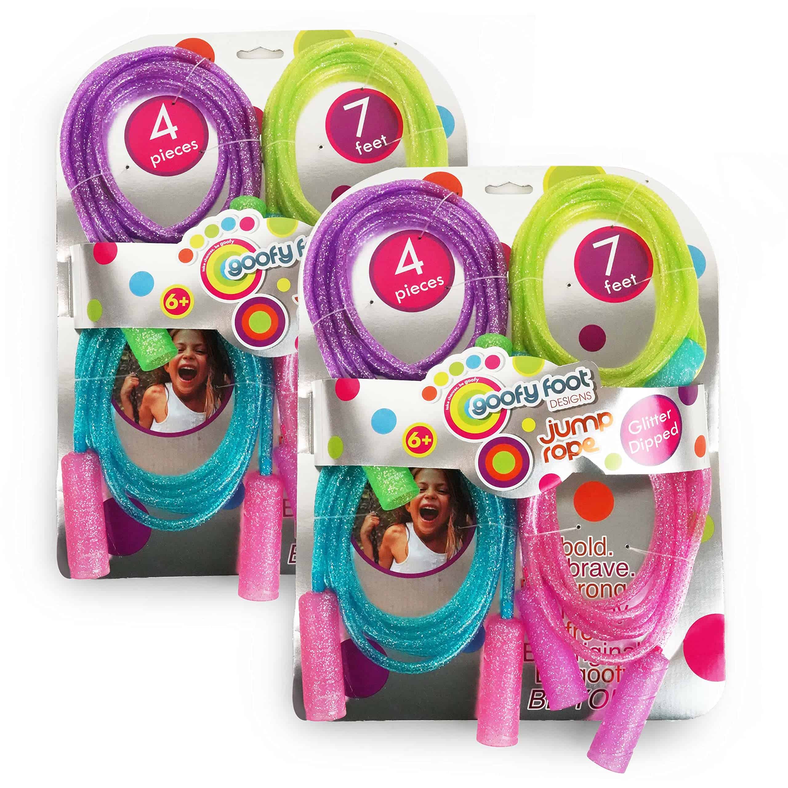Set de Cuerdas para Saltar Glitter Goofy Foot Kids - 8