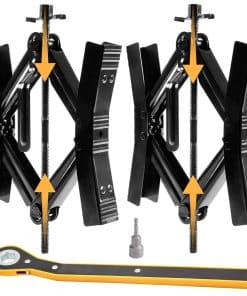 Bloque estabilizador de ruedas para remolques 2 juegos,