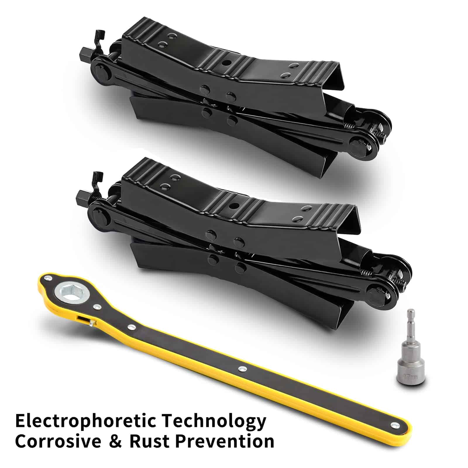 Bloque estabilizador de ruedas para remolques 2 juegos, - Imagen 3