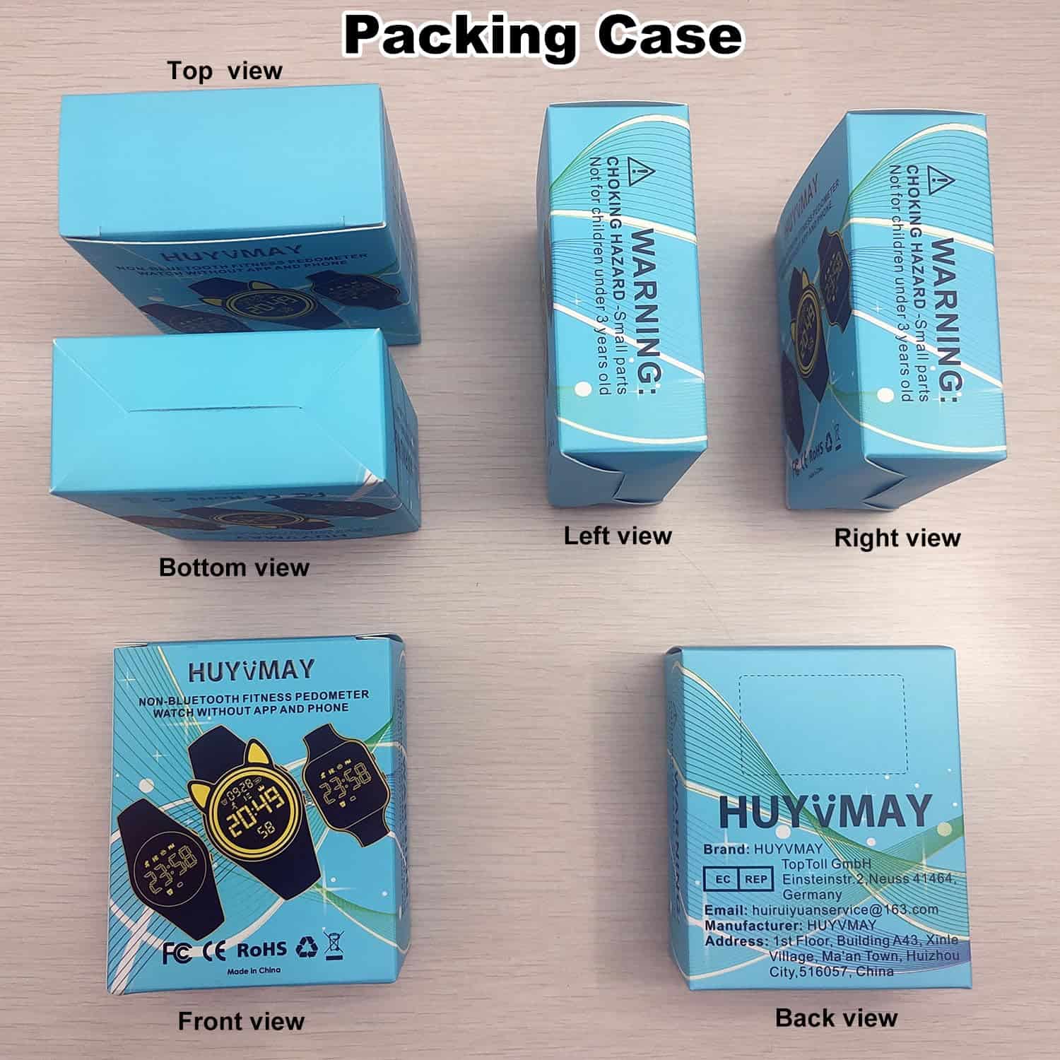 Reloj Pedometer para Niños sin Aplicación, Reloj Recargable - Imagen 10