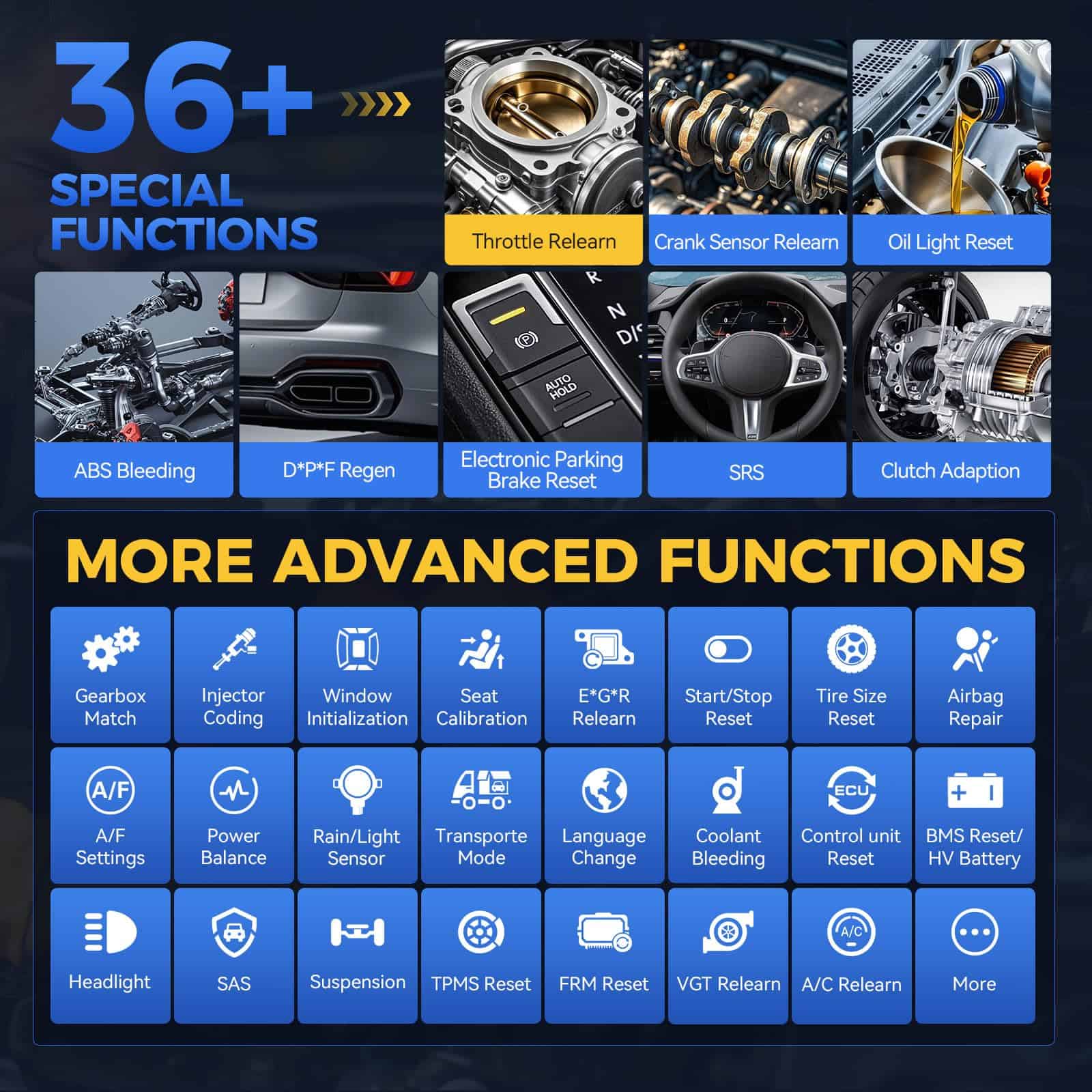XTOOL D7 Escáner OBD2 Bidireccional: Herramienta de Escaneo - Imagen 6