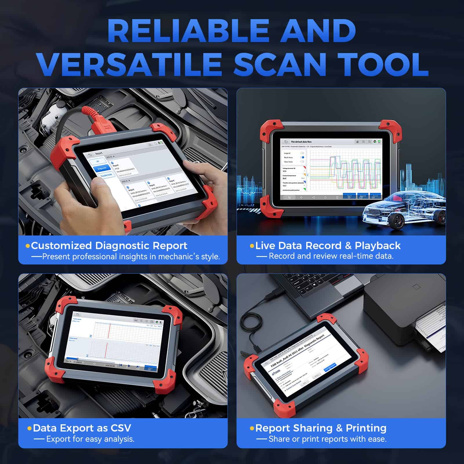 XTOOL D7 Escáner OBD2 Bidireccional: Herramienta de Escaneo - Imagen 8