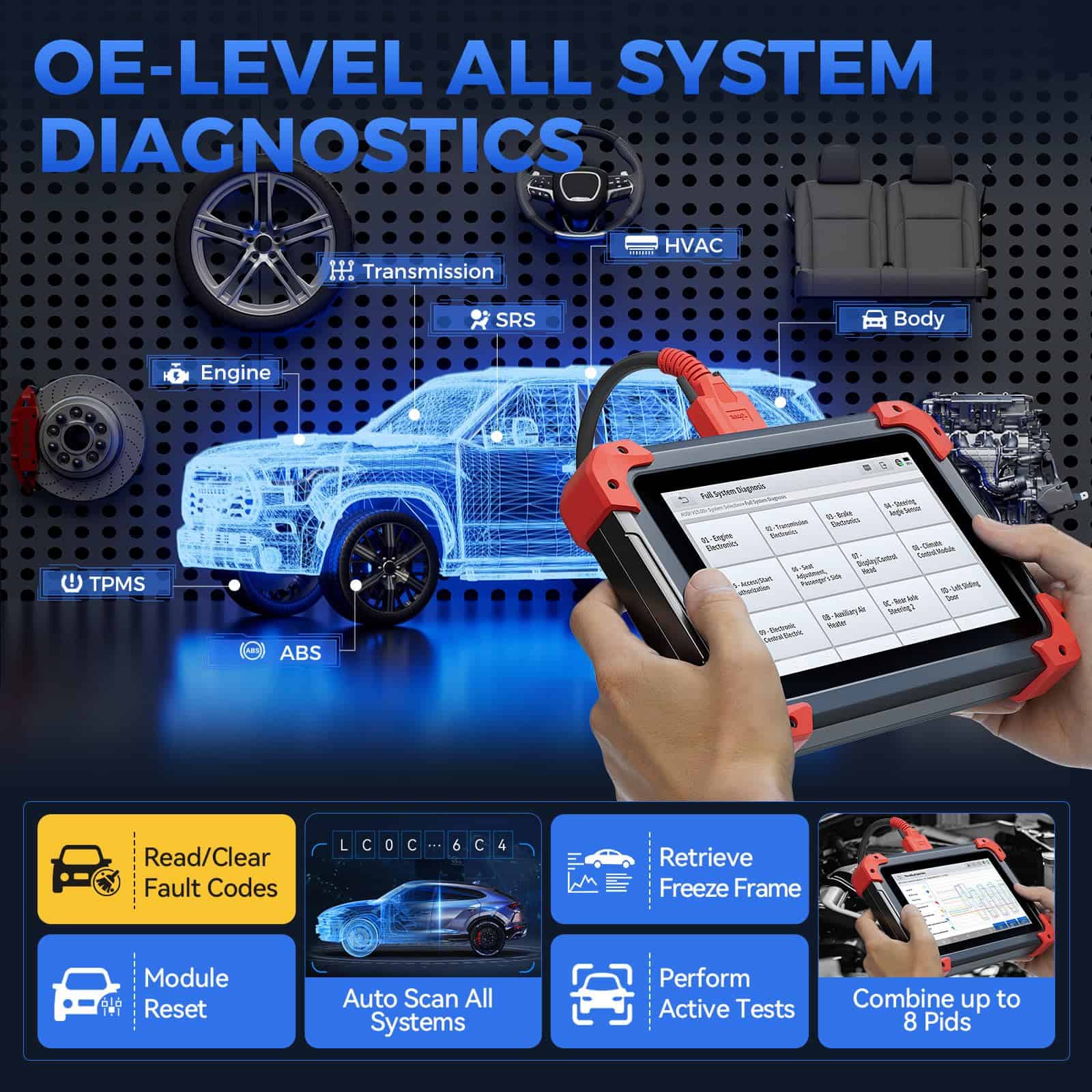 XTOOL D7 Escáner OBD2 Bidireccional: Herramienta de Escaneo - Imagen 7