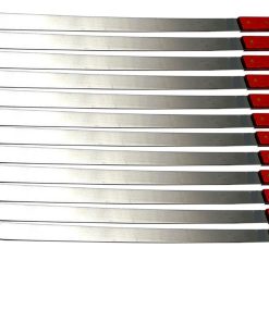 Brochetas de Barbacoa de Acero Inoxidable Premium BBQ