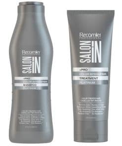 Kit Tratamiento y Shampoo Intensificador de Color Platino