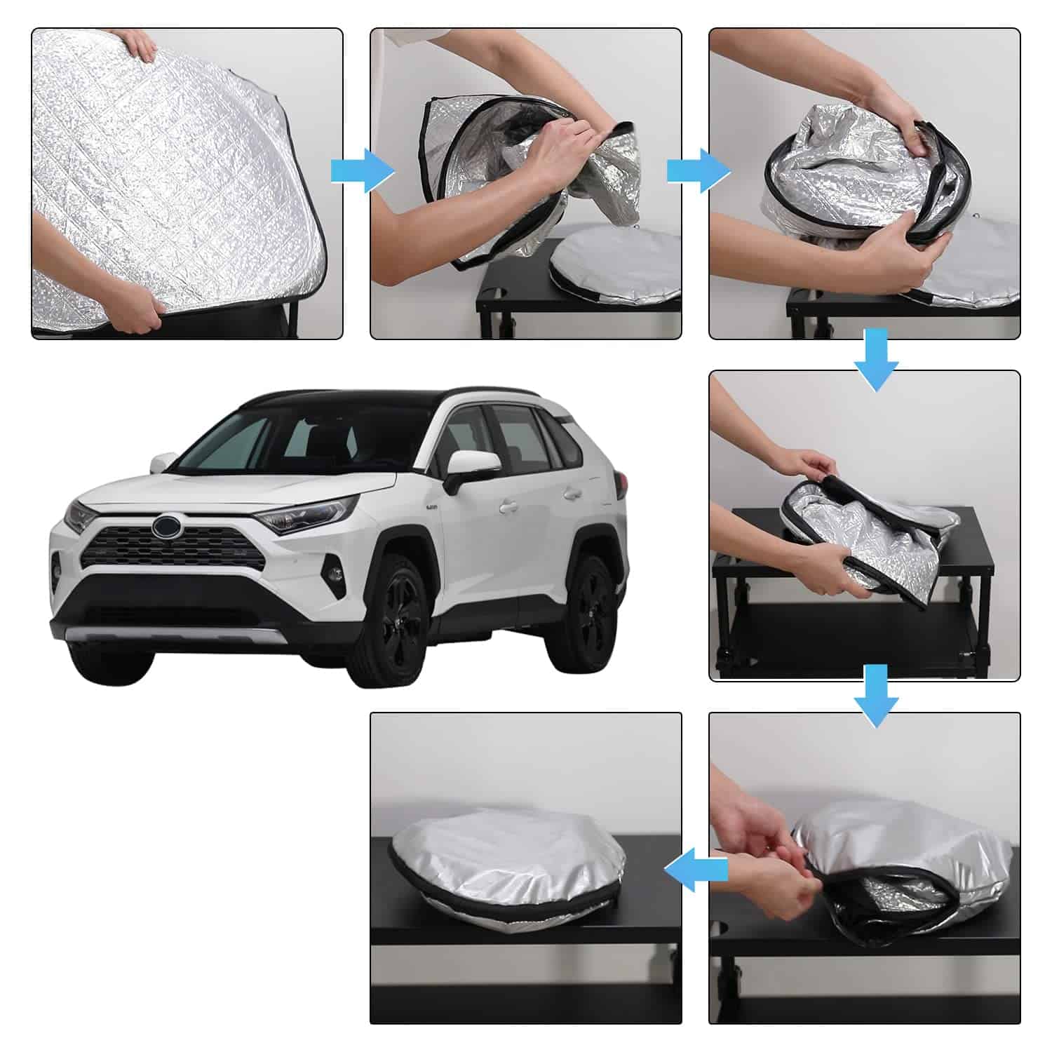 D-Lumina Protector de Parabrisas para Toyota RAV-4 - - Imagen 4