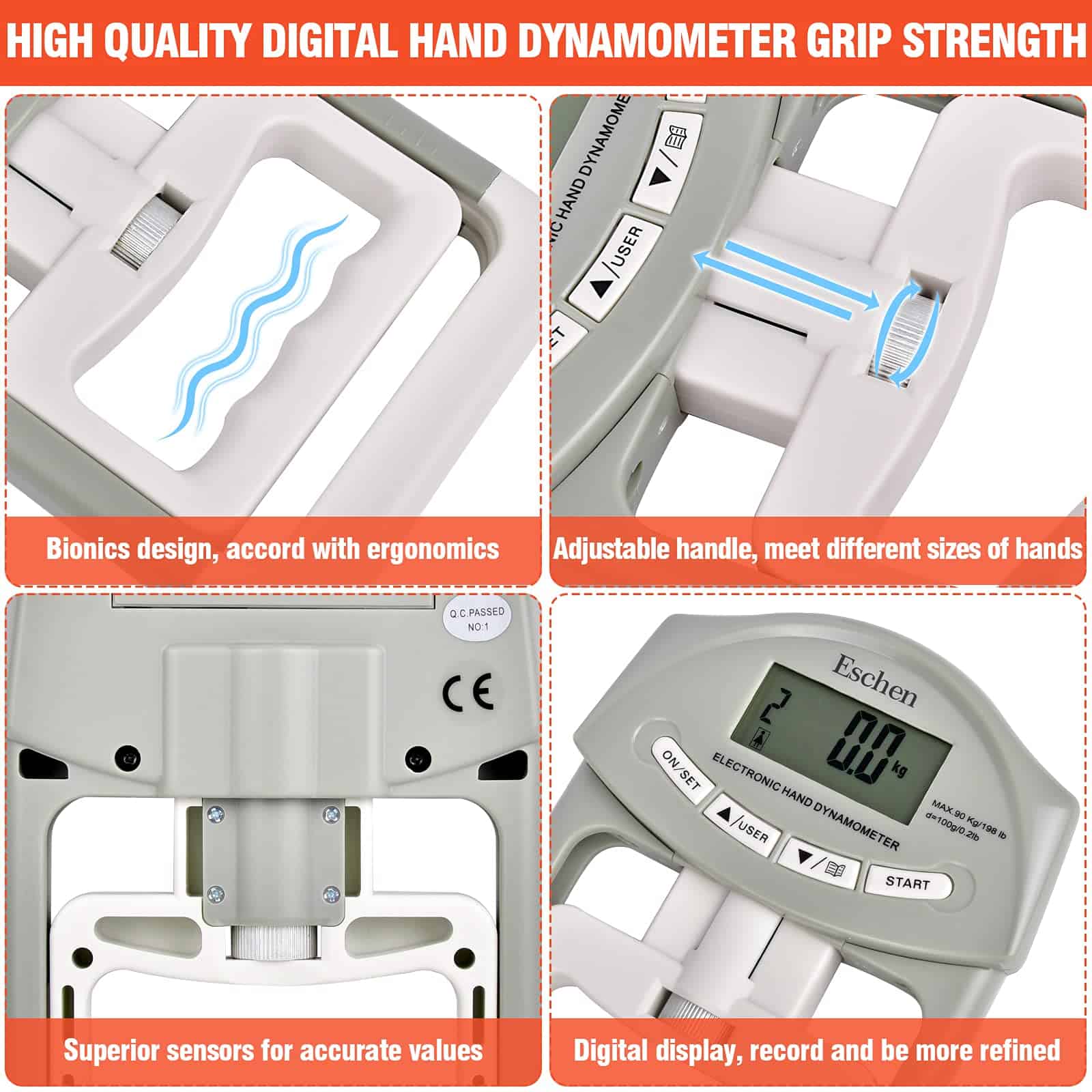 Fortalecedor de agarre, Fortalecedor de mano para - Imagen 3