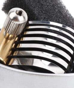 Abrazadera de metal para saxofón, abrazadera de metal para