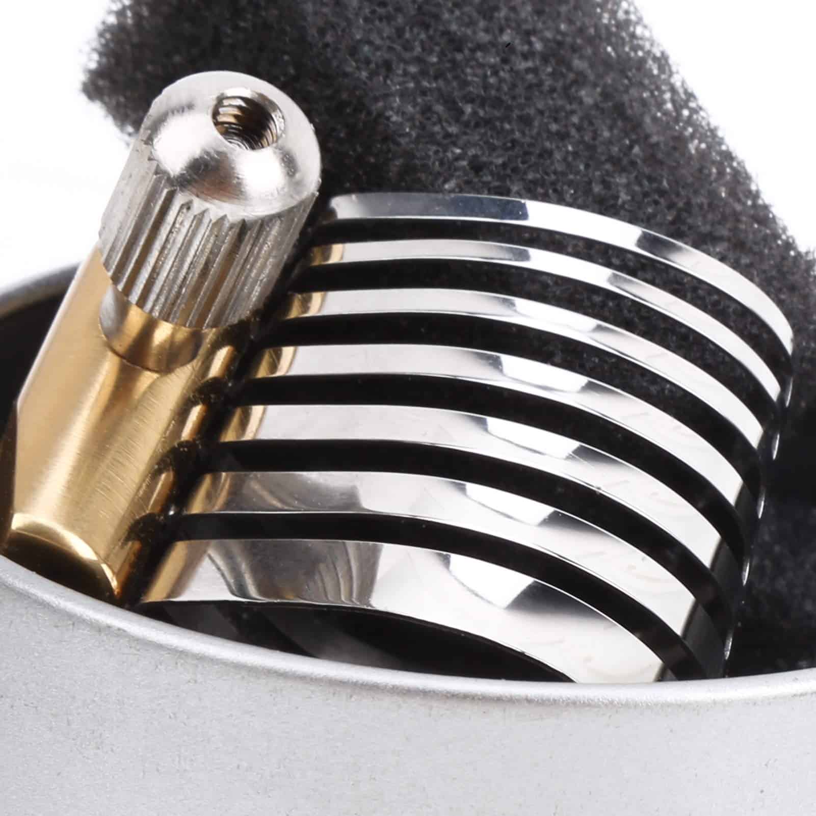 Abrazadera de metal para saxofón, abrazadera de metal para