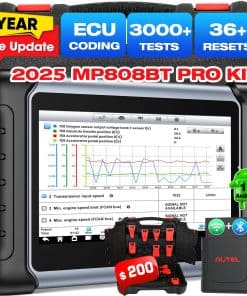 Autel MaxiPRO MP808BT PRO KIT Escáner: 2 Años de