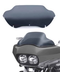 MZYPARTS Parabrisas Ahumado de 9.5" para Motocicleta Para