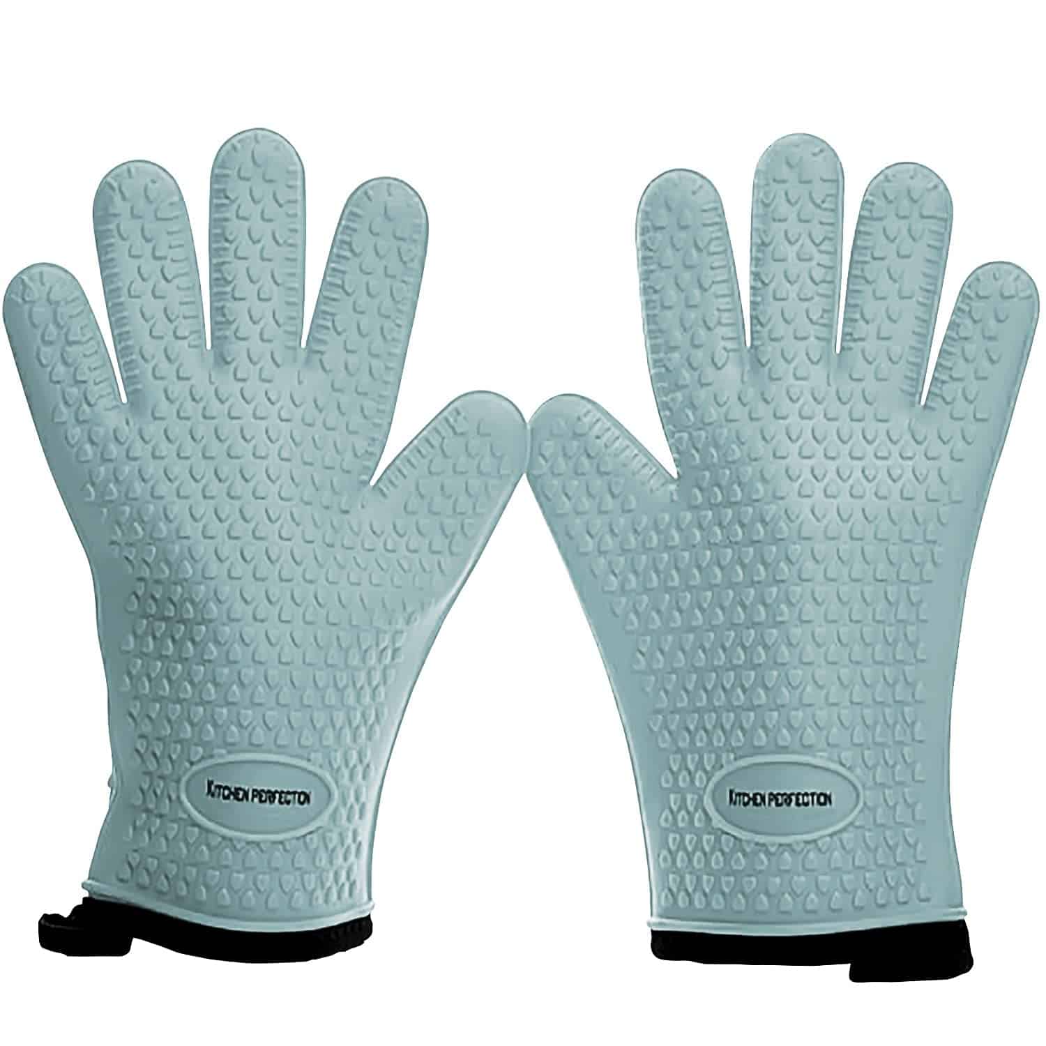Guantes de horno de silicona KITCHEN -Aqua
