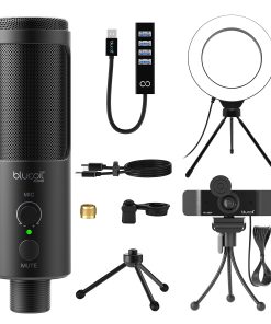 Micrófono de condensador con cardioide USB Blucoil con