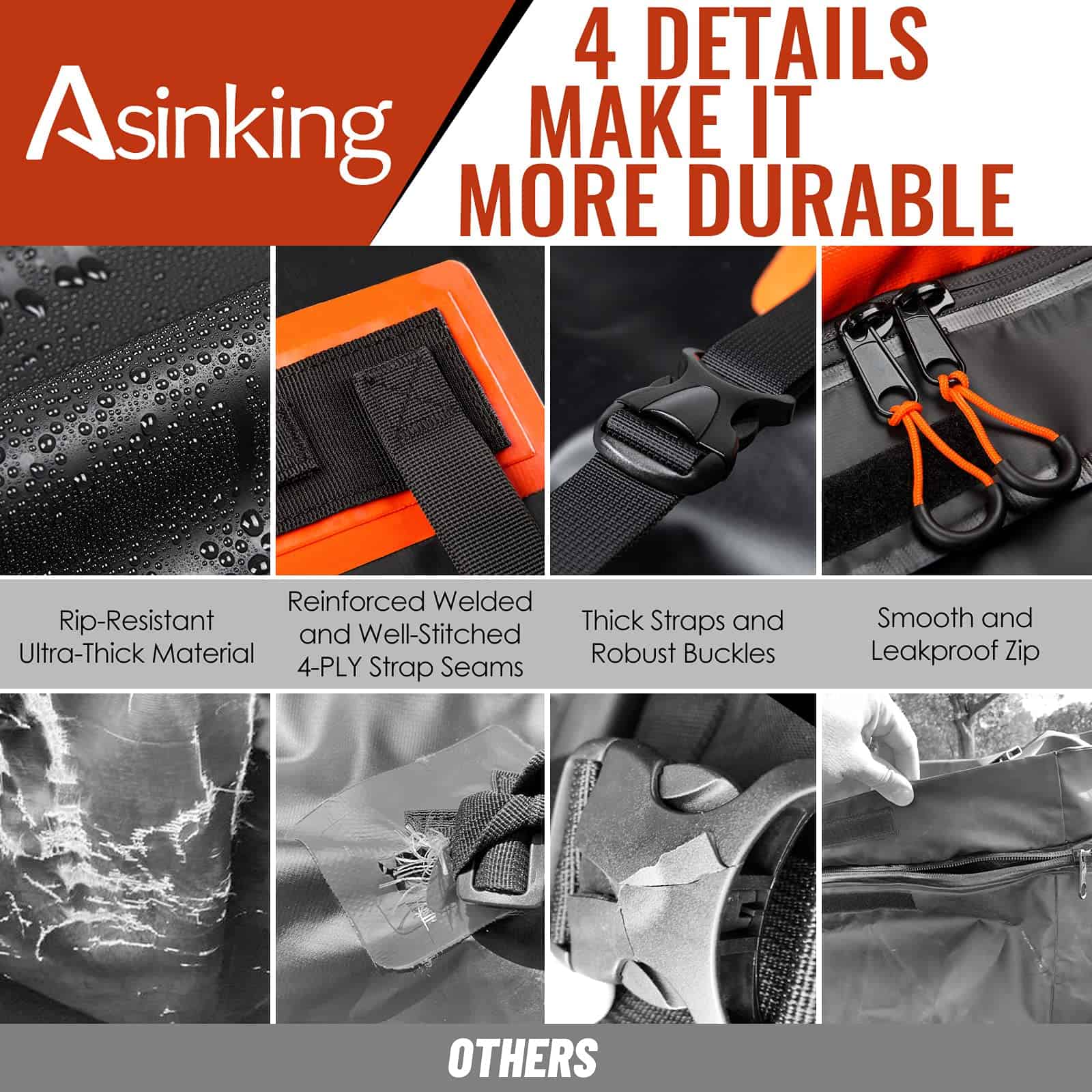 Portaequipajes de Techo para Automóvil - 21 Pies Cúbicos, - Imagen 7