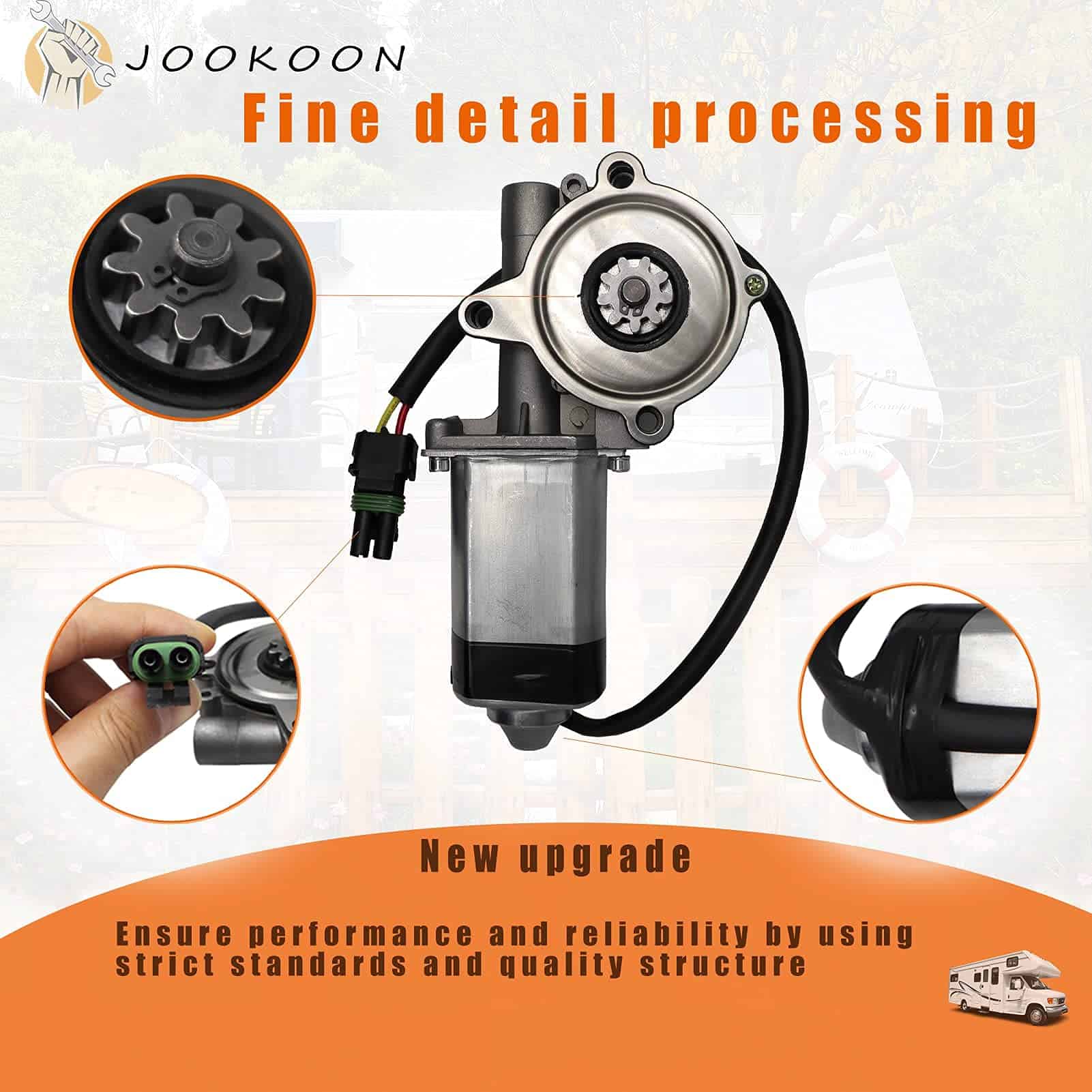 Motor de escalón de entrada para RV 300-1406, Piezas de - Imagen 7