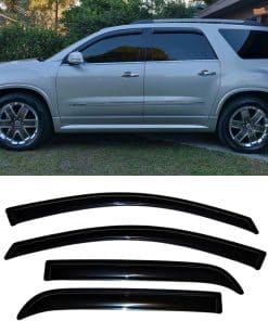 Deflectores de viento impermeables para ventanas laterales