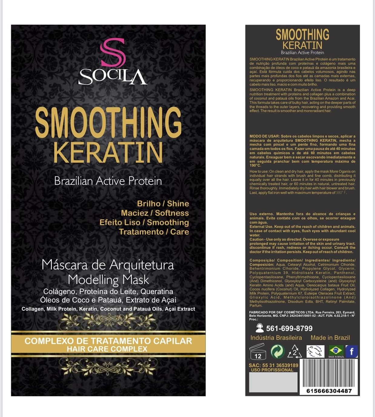 Tratamiento Alisante y de Brillo Socila Orgánico de - Imagen 7