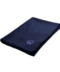 Manta de Lana Deluxe Hugger Mugger - Azul Marino - Suave y