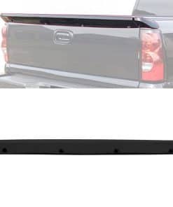 Cubierta de Protector de Ala de baul Trasero Negro Mate en