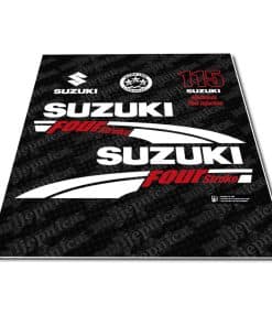 Set de Calcomanías (Stickers) de Repuesto Postventa para