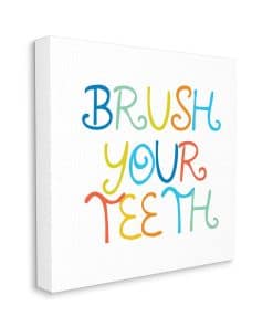 Stupell Industries Señal Divertida para Niños en el Baño