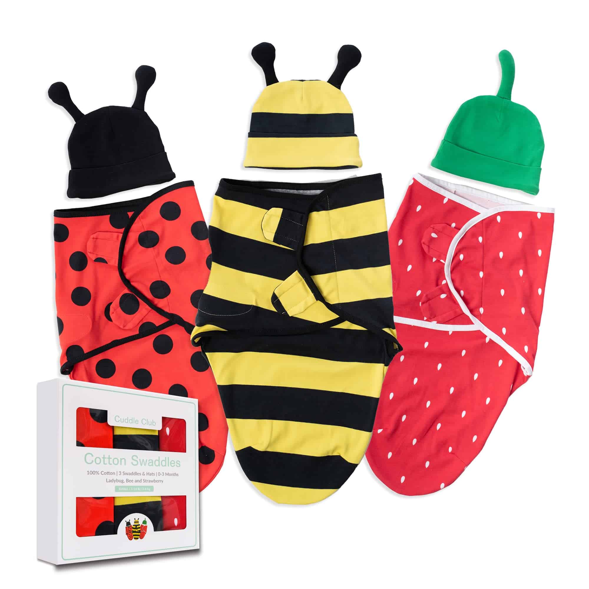 Manta de Abrigo para Bebé Cuddle Club | Envoltura Ajustable