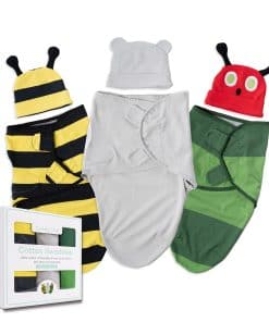 Cuddle Club Swaddle para Bebés | Manta Envoltura Ajustable