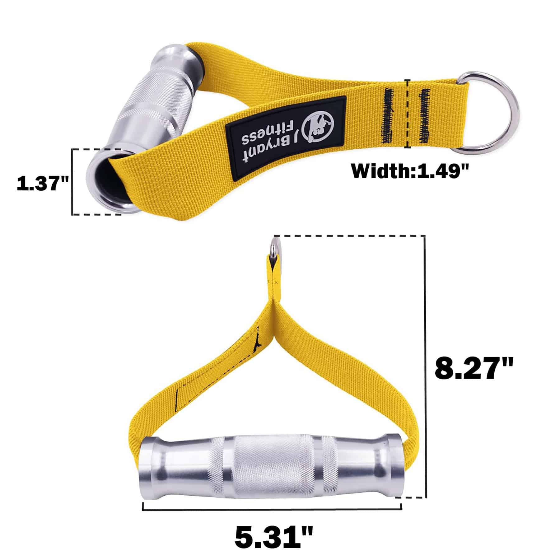 J Bryant Fitness Mangos de Gimnasio de Metal para Cable - Imagen 5