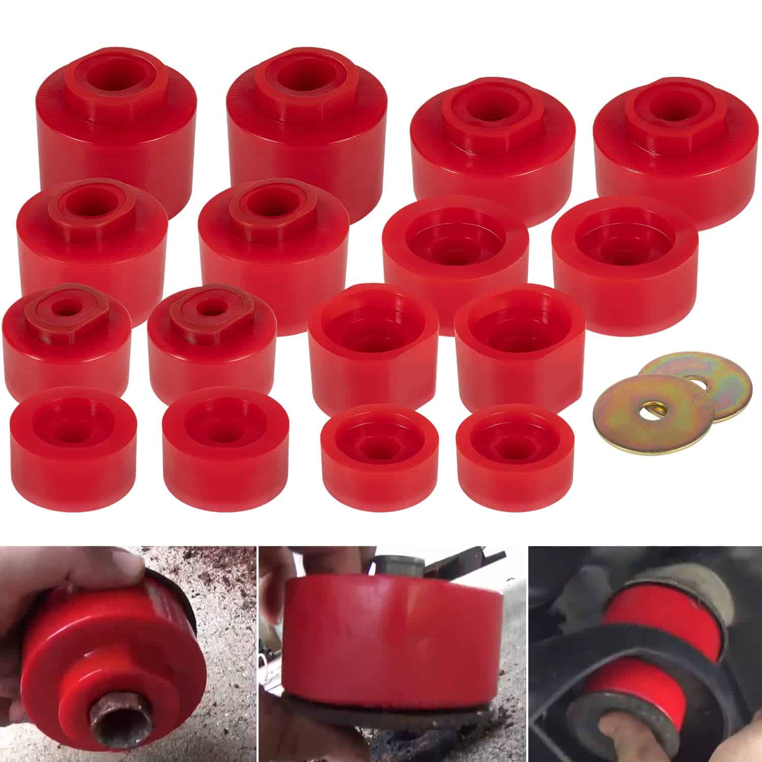 Kit de Buje de Montaje de Cuerpo 6-116 Se Adapta para Ford