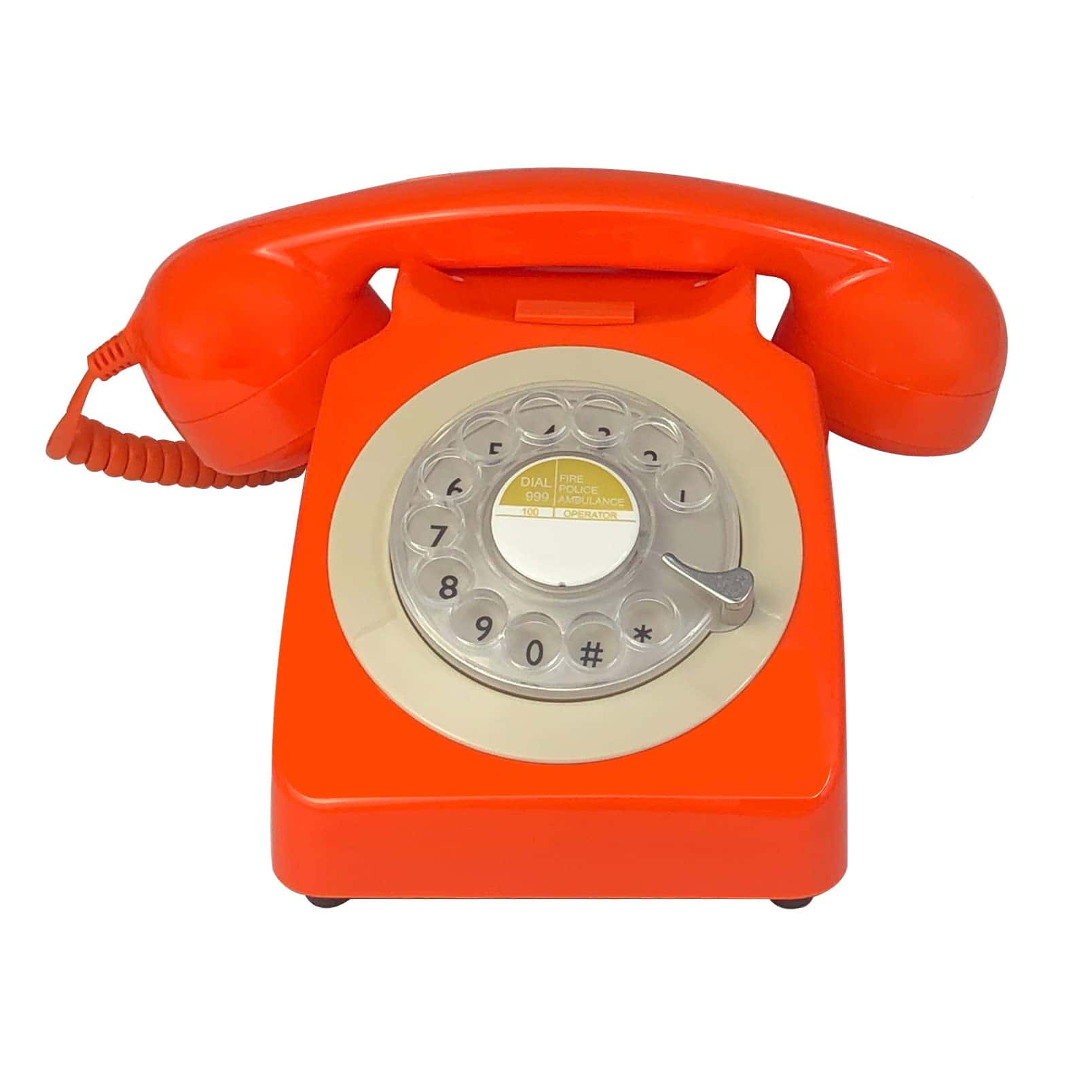 Teléfono de disco rotativo Benotek Retro Old Fashioned con - Imagen 3