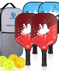 XS XSPAK Set de Palas de Pickleball de 4, Premium de
