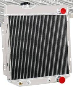 CU259 Radiador para Mustang 1966 Compatible con Radiador