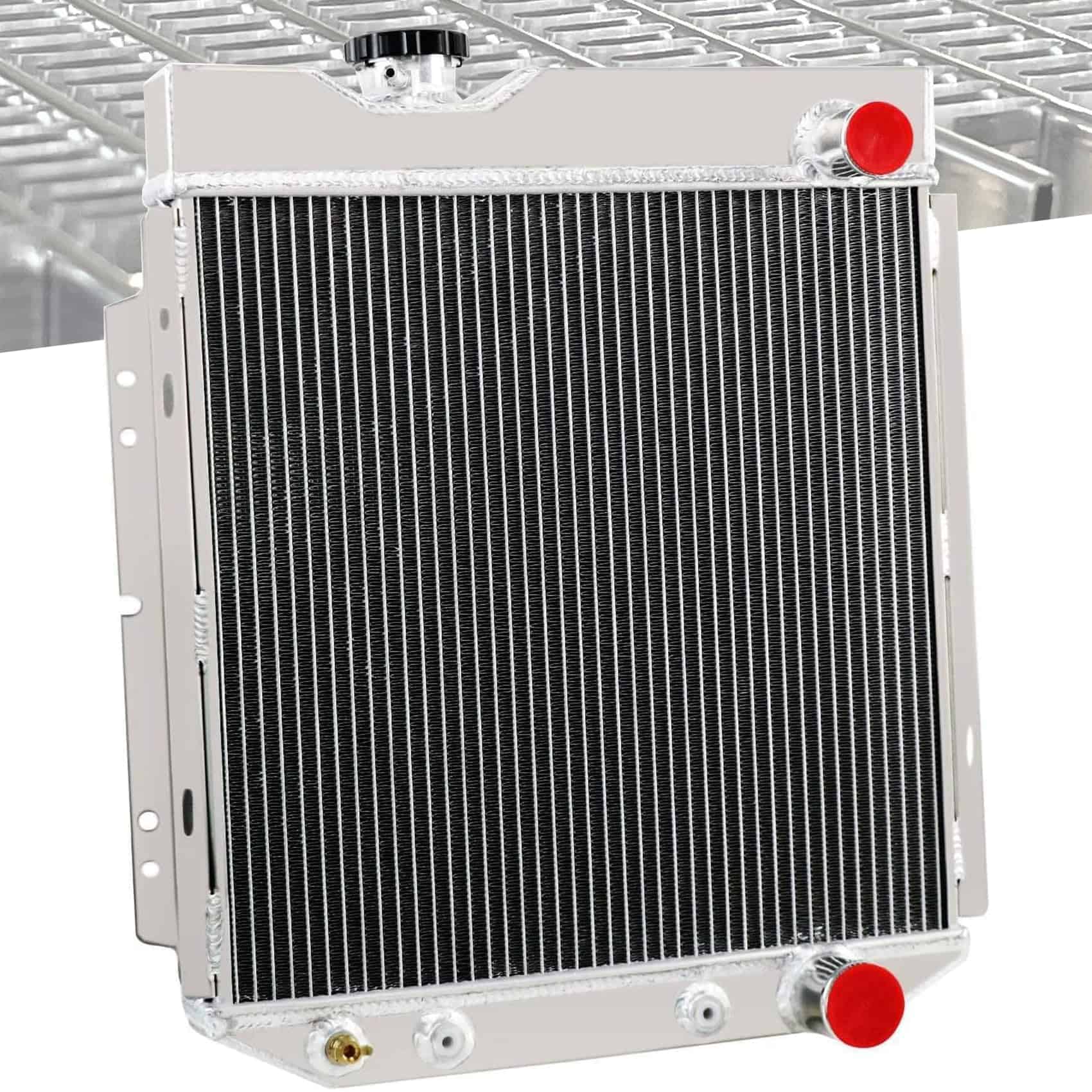 CU259 Radiador para Mustang 1966 Compatible con Radiador