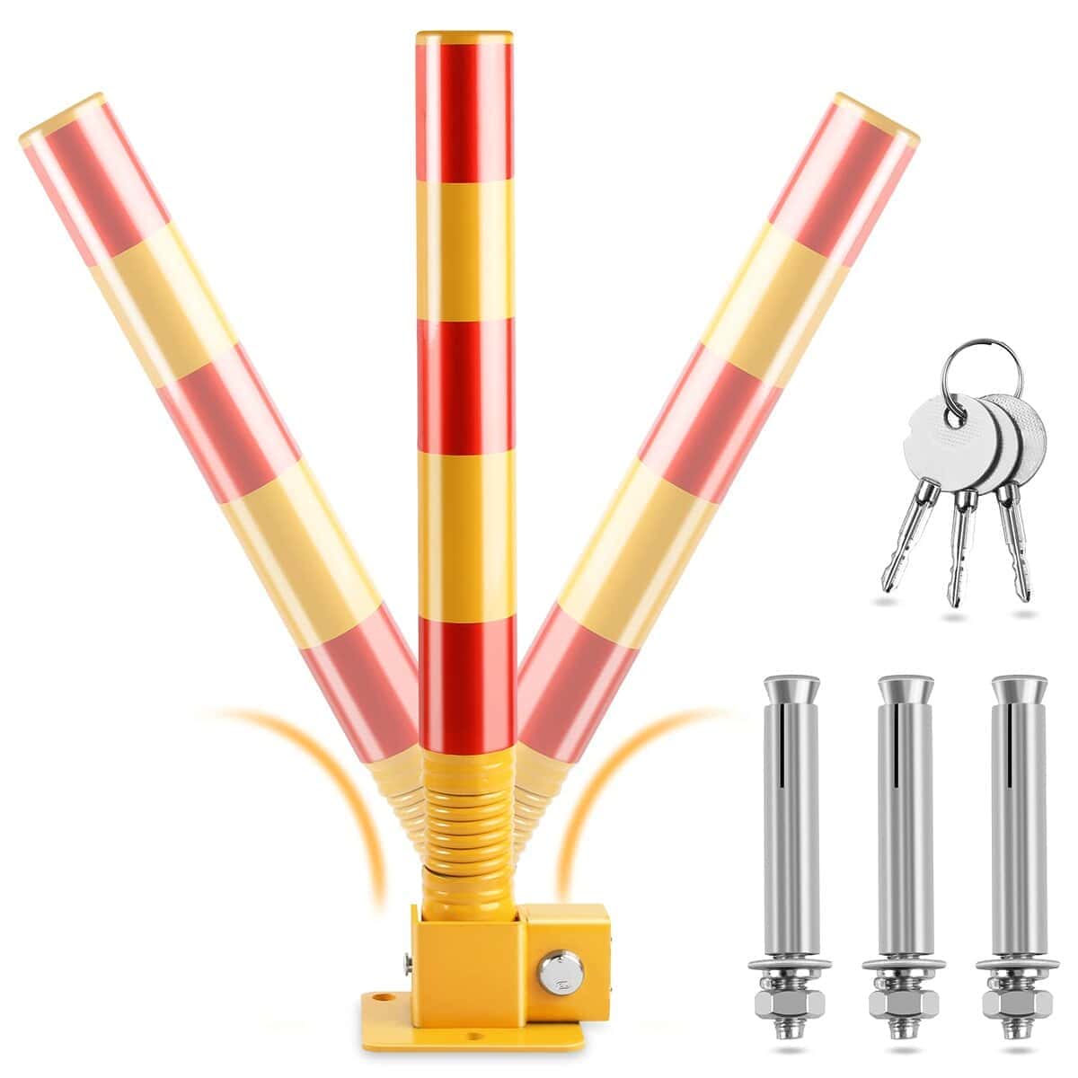 Poste de Estacionamiento de Resorte, Barrera de