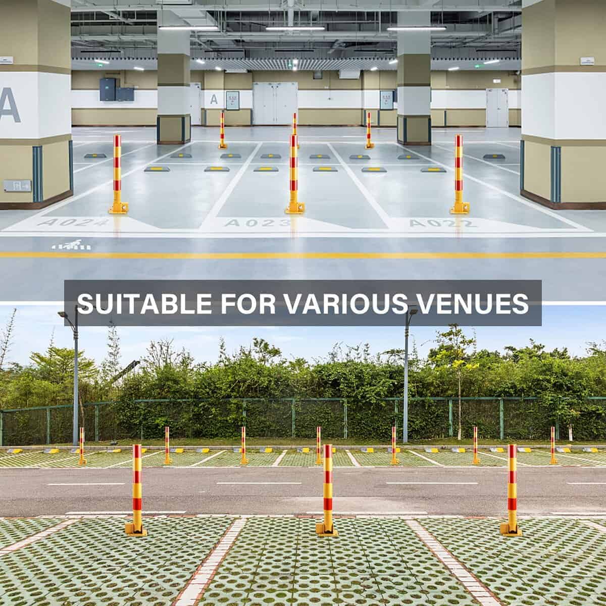 Poste de Estacionamiento de Resorte, Barrera de - Imagen 8