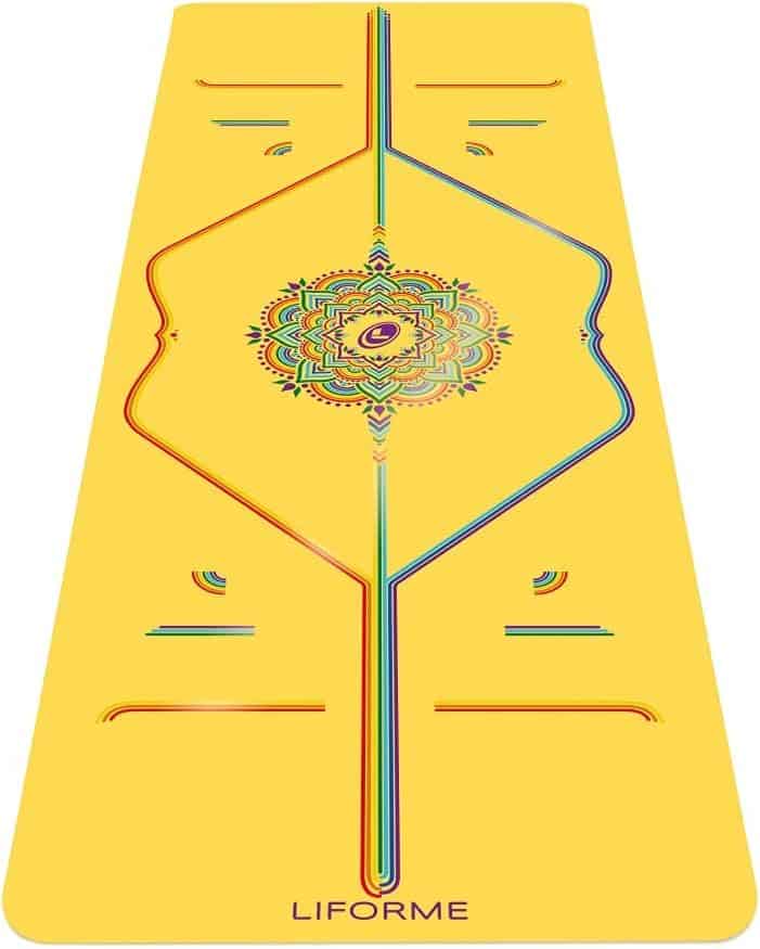 Tapete de Yoga de la Colección Estampada de Liforme -