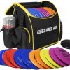 Set de Disc Golf GOOSO con Bolsa - 12 discos voladores de