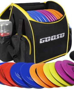 Set de Disc Golf GOOSO con Bolsa - 12 discos voladores de