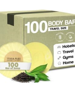 Jabón en Barra Terra Pure, Amenidades de Hotel en Tamaño de