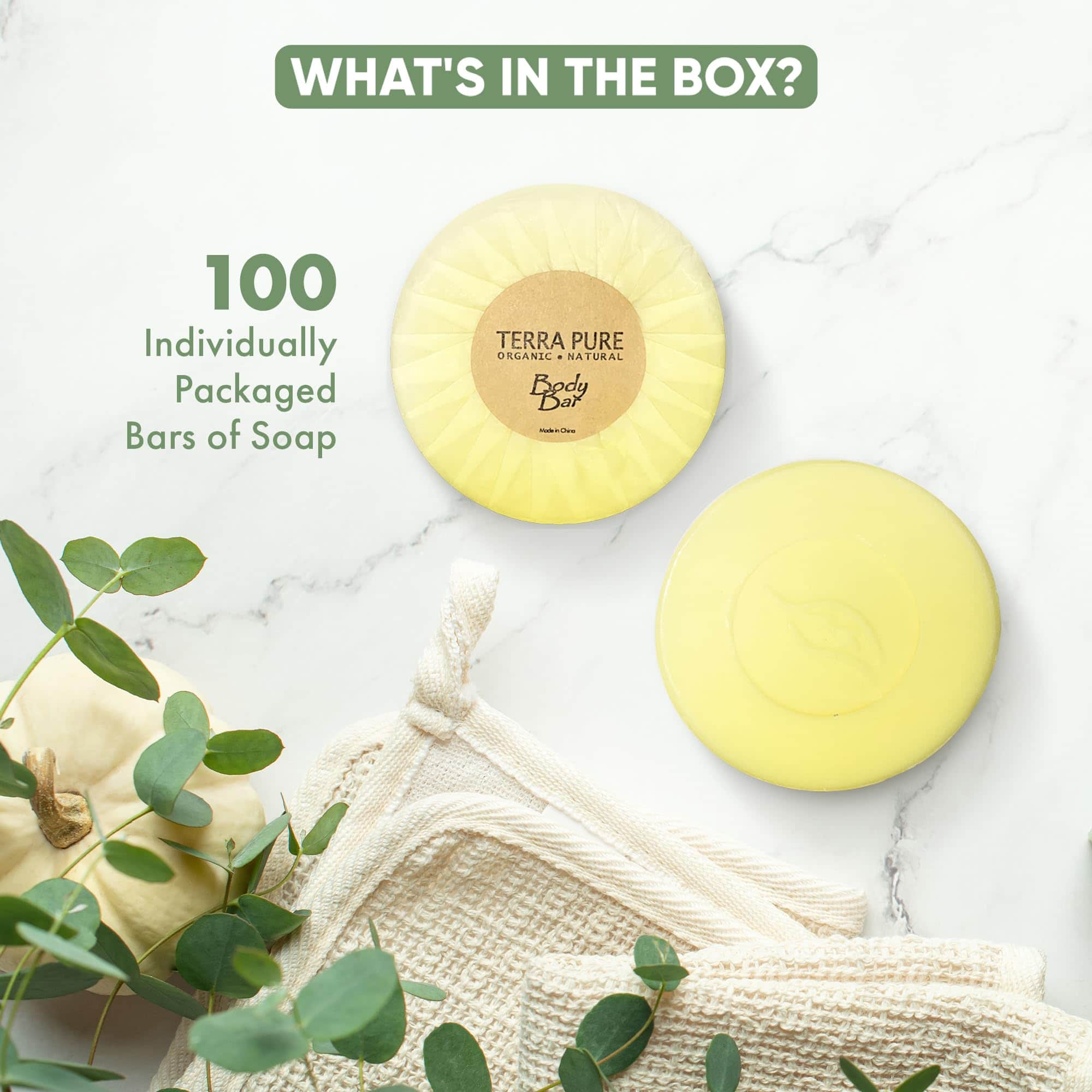 Jabón en Barra Terra Pure, Amenidades de Hotel en Tamaño de - Imagen 4