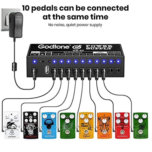 Fuente de alimentación para pedales de efectos -GD-02 - Imagen 6