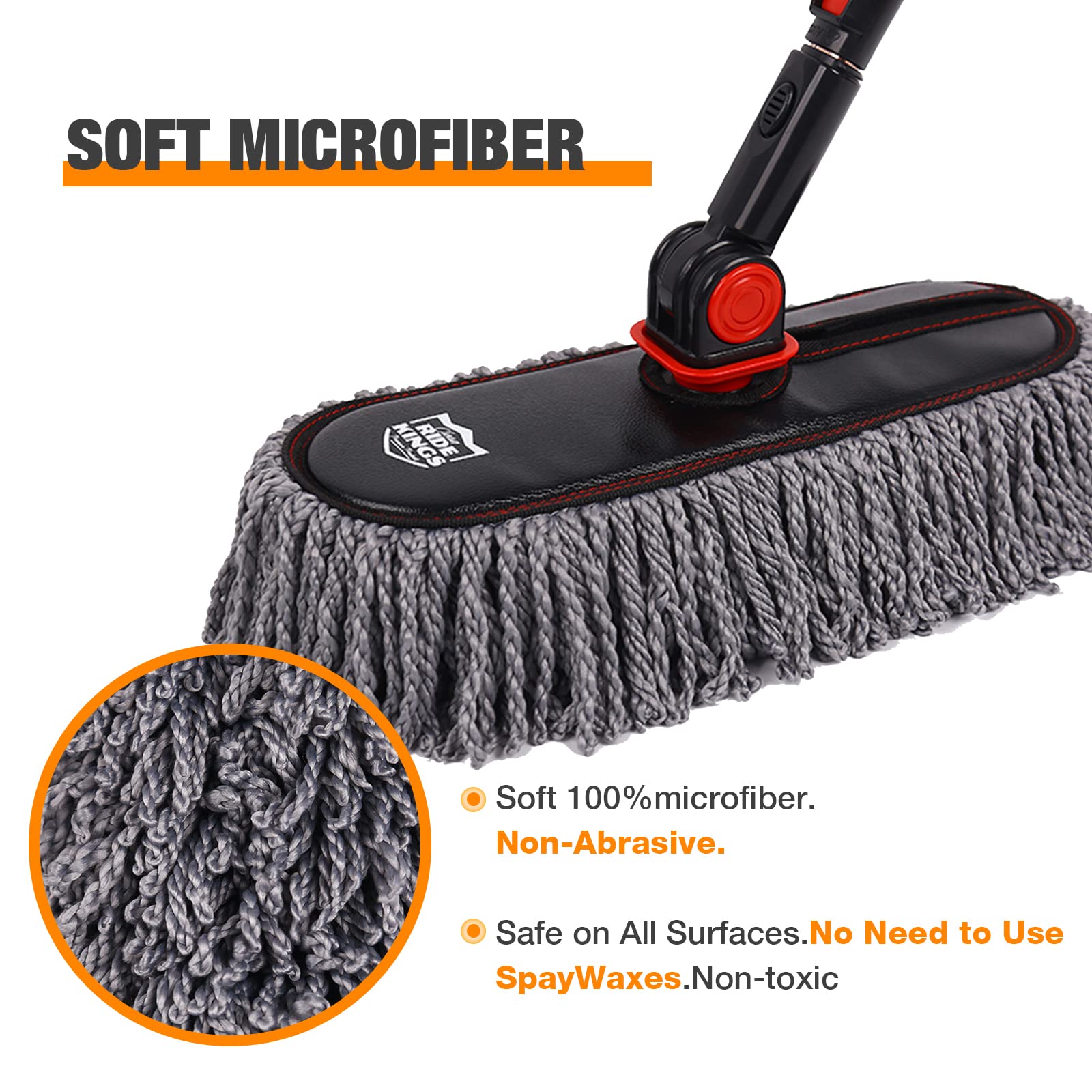 Conjunto de plumero para autos RIDE KINGS, Plumero para - Imagen 6