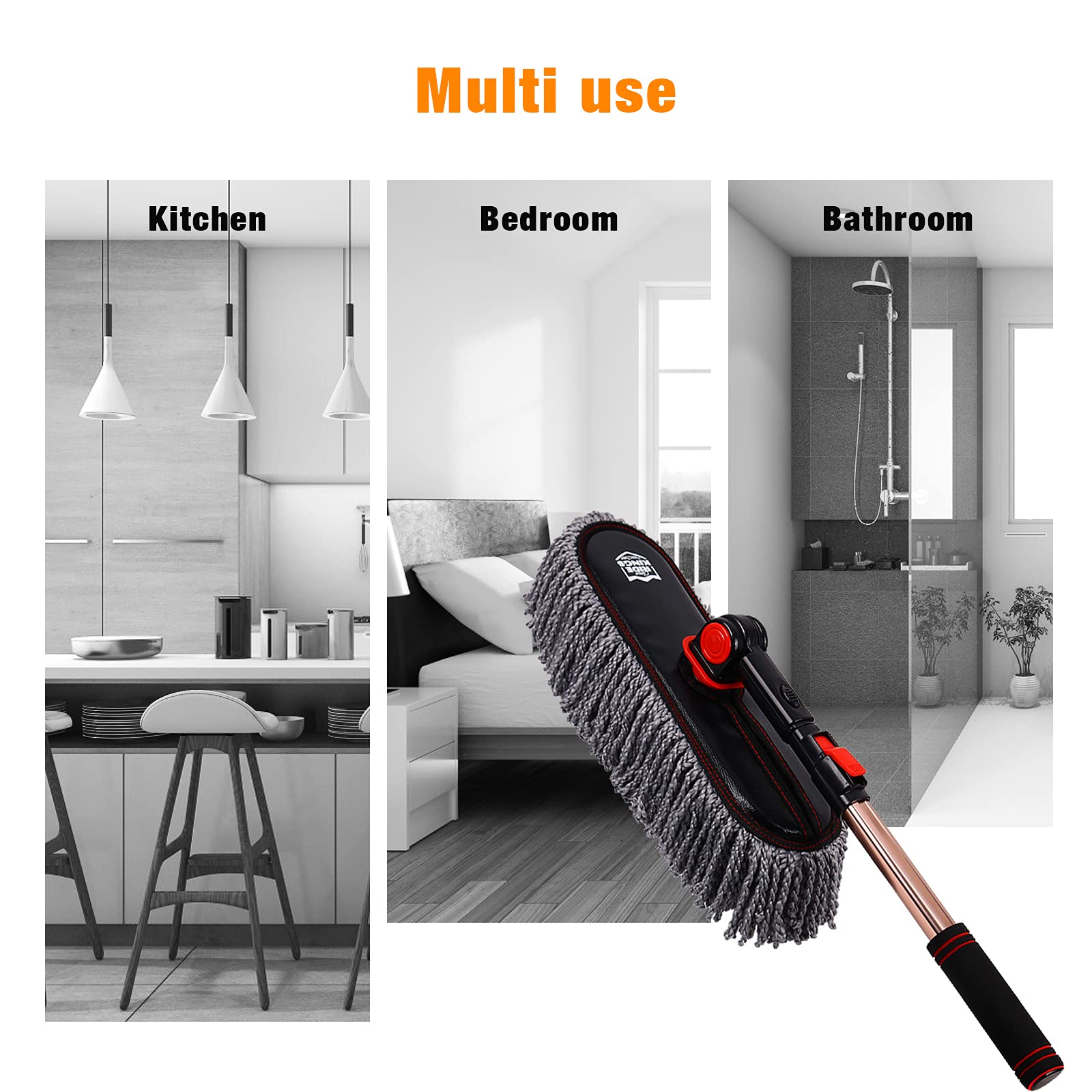 Conjunto de plumero para autos RIDE KINGS, Plumero para - Imagen 7