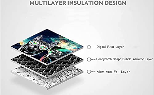 Homa Colorful Koala Protector Solar para Parabrisas de Auto - Imagen 5