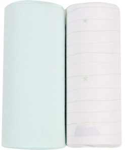 Paquete de 2 Mantas de Envolver Suaves de Lujo GooseWaddle