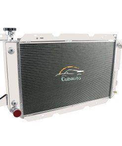 Radiador de aluminio de 3 filas Cubauto para Ford F150 F250