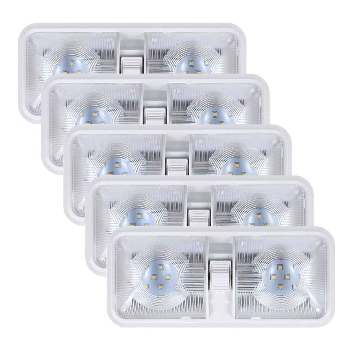 ANYPOWK Luces LED de 12V para RV con Interruptor ON/Off -