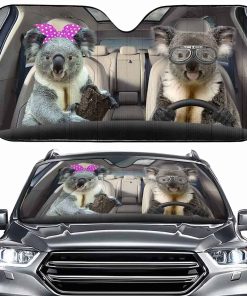 Homa Colorful Koala Protector Solar para Parabrisas de Auto