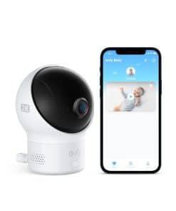 Monitor de bebé Wi-Fi eufy Security 2K con Detección de